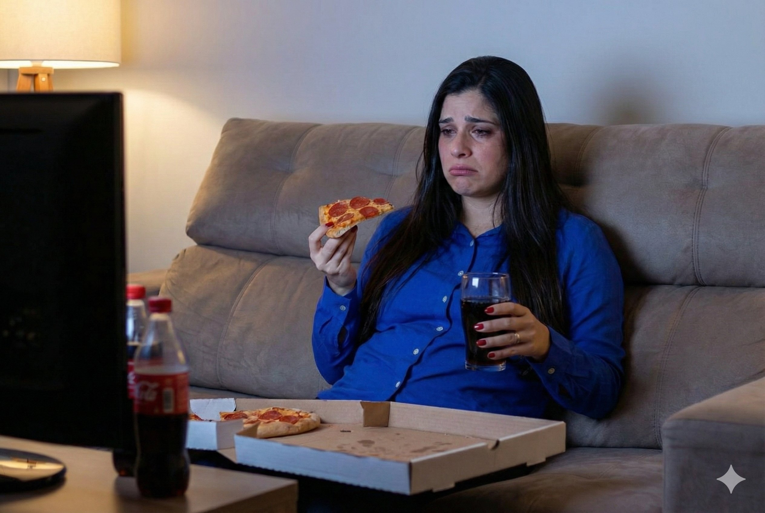 Antes - Vida sedentaria